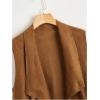 imageOYOANGLE Womens Fringe Suede Western Cowgirl VestsBrown