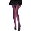 imageOYOANGLE Womens Sheer High Waist Pantyhose Tights Thigh High Stockings LeggingsPurple