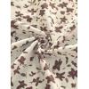 imageOYOANGLE Girls 2 Piece Outfits Floral Print Sleeveless Cute Cami Dresses and Short Sleeve Lettuce Trim Tie Front Top SetsBrown