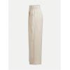 imageOYOANGLE Girls Button Down Elastic High Waist Wide Leg Pants Casual Solid Trousers with PocketsKhaki
