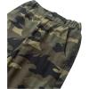 imageOYOANGLE Girls Camo Print Cargo Pants Flap Pocket Mid Waist Wide Leg Casual JeansArmy Green