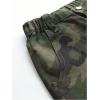 imageOYOANGLE Girls Camo Print Cargo Pants Flap Pocket Mid Waist Wide Leg Casual JeansGreen