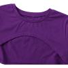 imageOYOANGLE Girls Cute 2 Piece Outfits Print Cami Short Dress with Crop Top Tee SetPurple
