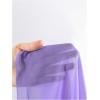 imageOYOANGLE Girls Floral Ruched Side One Piece Swimsuit with Mesh Beach Skirt Cover Up SwimwearPurple