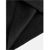 imageOYOANGLE Girls Pleated Wide Leg Pants Button Zipper Fly High Waisted Long Trousers with PocketBlack