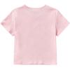 imageOYOANGLE Girls Sequin Sparkle Heart Pattern Short Sleeve Round Neck T Shirt Casual Summer Tees TopsLight Pink