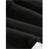imageOYOANGLE Girls Shirred High Waist Ruffle Short Skirts Tiered Layer A Line Mini SkirtBlack