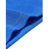 imageOYOANGLE Girls Sleeveless Square Neck Wide Straps Ruched Tank Top Solid Slim Fit Crop TopsRoyal Blue
