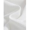 imageOYOANGLE Girls Textured Sleeveless Square Neck Asymmetrical Hem Crop Tank TopsWhite