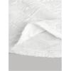 imageOYOANGLE Girls Textured Strapless Tube Top Knitted Slim Fit Bandeau Tank TopsWhite