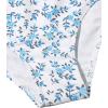 imageOYOANGLE Girls Two Piece Bikini Set Spaghetti Straps Bikini Top and Printed Bikini Bottom SwimwearBlue Floral