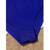 imageOYOANGLE Girls Two Piece Swimsuit High Waist Bikini Set Solid Swimwear Bathing SuitRoyal Blue