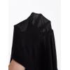 imageOYOANGLE Maternity Tank Top Summer Sleeveless Crewneck Pregnancy Shirts Side Split Pregnant ClothesBlack