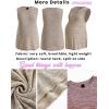 imageOYOANGLE Maternity Tank Top Summer Sleeveless Crewneck Pregnancy Shirts Side Split Pregnant ClothesKhaki