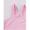 imageOYOANGLE Toddler Girls 4 Pack Ribbed Knit Crop Tank Tops Set One Shoulder Summer CamisolePink and Blue