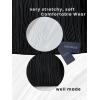 imageOYOANGLE Womens Casual Maternity TShirt Textured Short Sleeve Crew Neck Loose Tunic Top Pregnancy Blouse TeeWhite