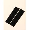 imageOYOANGLE Womens Outdoor Sports Workout Arm Sleeves Breathable Sun Protection SleeveBlack