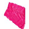 imageOYOANGLE Womens Plus Size Floral Lace Spaghetti Strap Cut Out Bra and Panty Two Piece Lingerie SetHot Pink