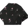 imageOYOANGLE Womens Plus Size Pajama Set Floral Short Sleeve Sleepwear Ruffle Pants 2 Piece Pjs Lounge SetBlack