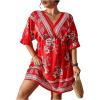 Floral Print Red