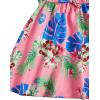 imageOYOANGLE Girls Casual Boho Floral Print Sleeveless ALine Swing Cami Hawaiian Dress SundressLight Pink Multi