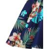 imageOYOANGLE Girls Casual Boho Floral Print Sleeveless ALine Swing Cami Hawaiian Dress SundressMulticolor