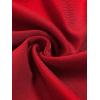 imageOYOANGLE Girls Rib Knitted Sleeveless Ruched Strap Bodycon Pencil Mini Tank Dress Summer Casual DressesBright Red