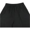 imageOYOANGLE Mens Baggy Wide Leg Pants Zipper Fly Pleated Trousers Business Casual Dress Pants with PocketBlack
