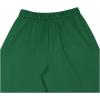 imageOYOANGLE Mens Baggy Wide Leg Pants Zipper Fly Pleated Trousers Business Casual Dress Pants with PocketDark Green