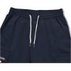 imageOYOANGLE Mens Casual Drawstring Elastic Waist Flap Pocket Letter Graphic Street Jogger Cargo PantsDark Blue