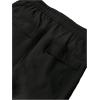 imageOYOANGLE Mens Drawstring Elastic Waist Flap Pocket Side Casual Streetwear Jogger Cargo PantsBlack