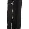 imageOYOANGLE Mens Elastic Drawstring Waist Straight Leg Pants with Pocket Loose Long SweatpantsBlack