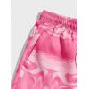 imageOYOANGLE Mens Graphic Print Drawstring Elastic Waist Shorts Casual Tie Dye Running Athletic Sport ShortsPink Multi
