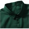 imageOYOANGLE Mens Graphic Print Japanese Letter Short Sleeve Button Down Shirt TopDark Green Print