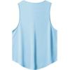 imageOYOANGLE Mens Graphic Workout Tank Tops Breathable Sleeveless Gym Muscle Shirts Exercise Running TopBlue