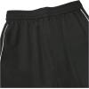 imageOYOANGLE Mens Letter Patched Drawstring Waisted Cargo Pants Seam Side Loose Fit Sports JoggersBlack