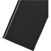imageOYOANGLE Mens Letter Patched Drawstring Waisted Cargo Pants Seam Side Loose Fit Sports JoggersBlack