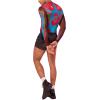 imageOYOANGLE Mens See Through Long Sleeve Round Neck T Shirts Sheer Mesh Partywear Rave Crop TopsHot Pink