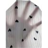 imageOYOANGLE Womens Heart Print Ribbed Knit Cami Pajama Tops Bowknot Criss Cross Camisole Crop Tops NightwearBlack and White