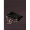 imageOYOANGLE Womens Metallic Chain Shoulder Bag Satin Evening Purse Tote Bags Zipper Formal Clutch HandbagsBlack
