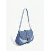 imageOYOANGLE Womens Y2K Color Block Hobo Shoulder Bags Top Handle Small Clutch Totes Denim Canvas Shoulder Crossbody BagsBlue