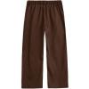 imageOYOANGLE Mens Pleated High Waist Wide Leg Pants Loose Fit Casual Pants with PocketBrown
