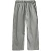 imageOYOANGLE Mens Pleated High Waist Wide Leg Pants Loose Fit Casual Pants with PocketGrey