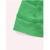 imageOYOANGLE Womens Spaghetti Strap Deep V Neck Crop Cami Tops Tie Front Sleeveless Peplum TopGreen