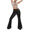 imageOYOANGLE Womens Cut Out Lace Up Round Neck Tie Front Asymmetrical Hem Crop Tank TopLight Grey