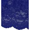 imageOYOANGLE Womens Sleeveless Mesh Floral Lace Scallop V Neck Backless Tank Top BlouseRoyal Blue