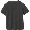 imageOYOANGLE Boys Short Sleeve Collar Neck Cable Knitted Solid Plain Golf Uniform ShirtDark Grey