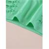 imageOYOANGLE Womens Cut Out Mid Rise Boyshort Panties Solid Plain Criss Cross Seamless UnderwearGreen