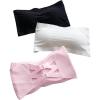 imageOYOANGLE Girls 3 Pack Bandeau Strapless Bralette Comfortable Bras Seamless Tube Top BraBlack and Pink