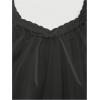 imageOYOANGLE Womens Lingerie Set 2 Piece Mesh Lace Sheer Chemise and G String Babydoll NightwearBlack